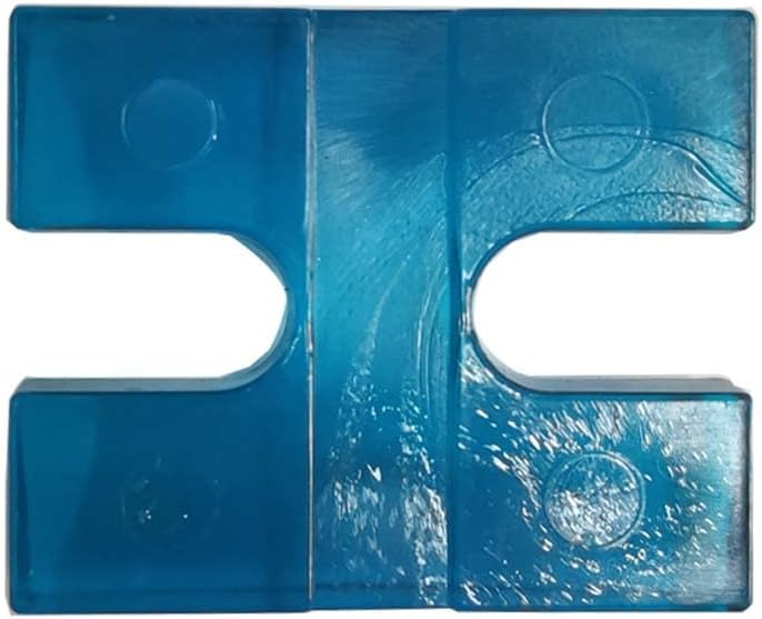 Gloperti Tennis Racket Stringing Machine Racket Stringing Tool Load Spreader Adapter Attachment Pack of 2 White and Blue - Image 3